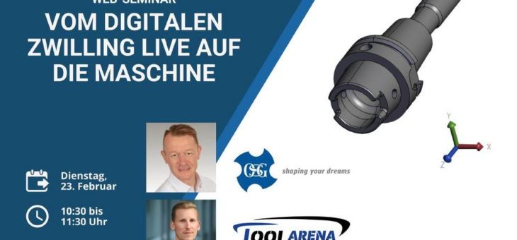 Web-Seminar: Vom digitalen Zwilling live auf die Maschine (Webinar | Online)