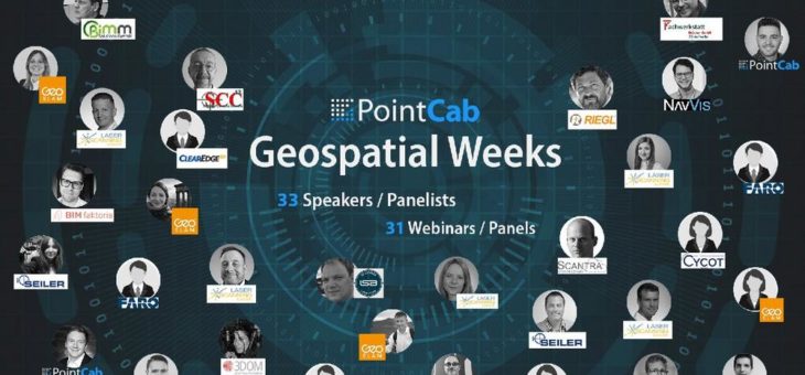 PointCab Geospatial Weeks (Webinar | Online)