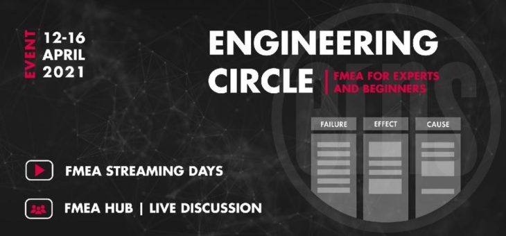 FMEA Streaming Days | Engineering Circle for Experts and Beginners | Online-Plattform (Sonstige Veranstaltung | Online)