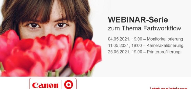 Webinar-Serie in Kooperation mit der Canon Academy: Kamerakalibrierung (Webinar | Online)