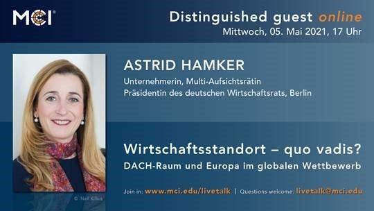 Wirtschaftsstandort – quo vadis? DACH-Raum und Europa im globalen Wettbewerb. (Seminar | Online)