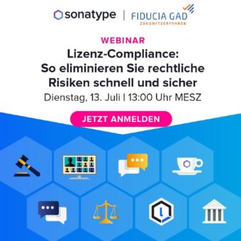 Lizenz-Compliance: So eliminieren Sie rechtliche Risiken schnell und sicher (Webinar | Online)