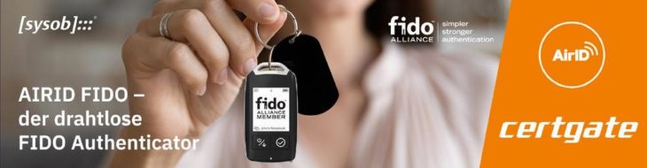 AirID FIDO – der drahtlose FIDO Authenticator (Webinar | Online)
