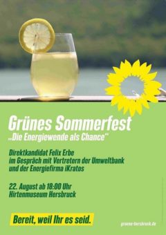 iKratos zu Gast bei „Grünes Sommerfest Hersbruck“ (Vortrag | Hersbruck)