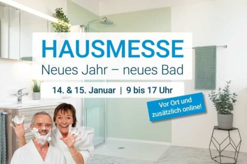 Neues Jahr, neues Bad: Hausmesse bei Viterma (Messe | Hard)