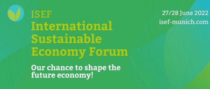 ISEF – International Sustainable Economy Forum (Konferenz | München)