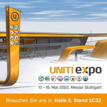 eurodata stellt live auf der UNITI expo am 17. – 19. Mai 2022 in Stuttgart aus (Messe | Leinfelden-Echterdingen)