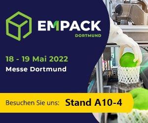 Besuchen Sie uns auf der EMPACK in Dortmund (Messe | Dortmund)