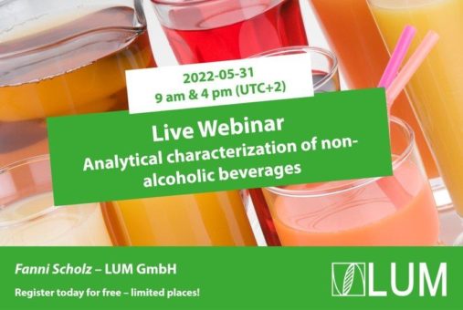 Analytical characterization of soft drinks – Free webinars (Webinar | Online)