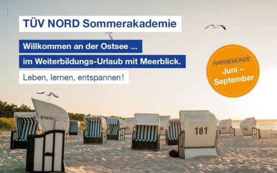 TÜV NORD macht in der Sommerakademie fit für Managementsysteme (Seminar | Rostock)