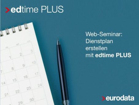 Dienstplan erstellen mit edime PLUS – für edtime PLUS Anwender (Webinar | Online)