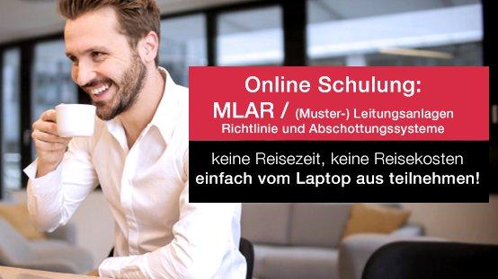 Onlineschulung – MLAR (Muster-) Leitungsanlagen Richtlinie und Abschottungssysteme (Webinar | Online)