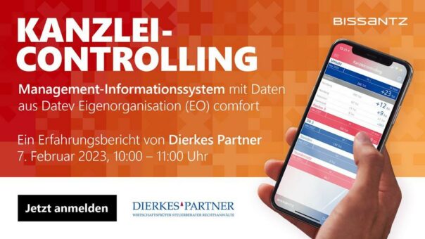 Kanzlei-Controlling mit Datev-Daten (Webinar | Online)