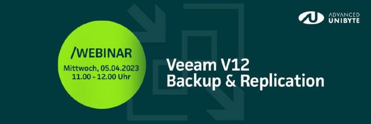 Veeam V12 Backup & Replication (Webinar | Online)