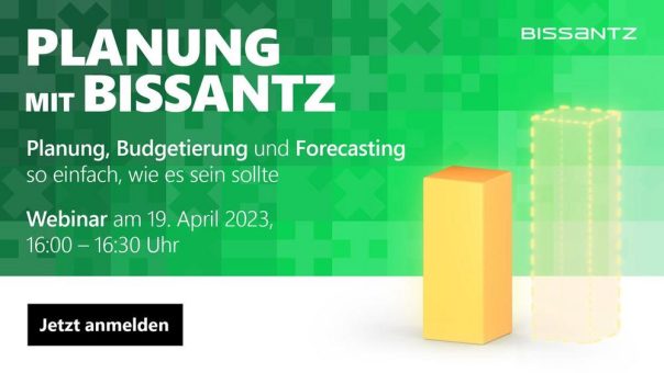 Planung, Budgetierung und Forecasting mit Bissantz (Webinar | Online)