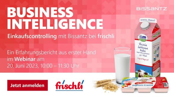 Business Intelligence mit Bissantz bei frischli (Webinar | Online)