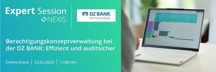 Berechtigungskonzeptverwaltung bei der DZ BANK (Webinar | Online)