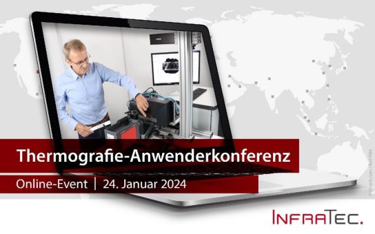 Thermografie-Anwenderkonferenz „Forschung & Entwicklung“ (Webinar | Online)