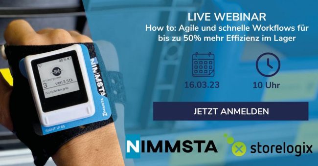 How to: Agile und schnelle Workflows für bis zu 50% mehr Effizienz im Lager (Webinar | Online)