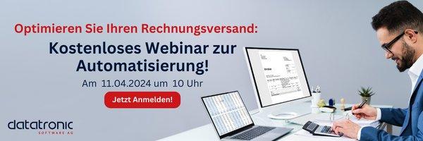 Optimieren Sie Ihren Rechnungsversand: Kostenloses Webinar zur Automatisierung! (Webinar | Online)