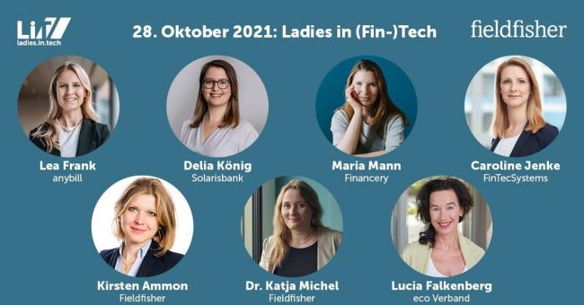 OnlineTalk: Ladies in (Fin-)Tech: Mit Sichtbarkeit und Netzwerk erfolgreich in der FinTech-Branche (Networking | Online)