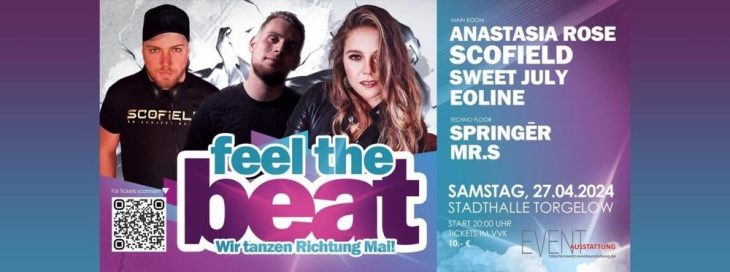 feel the beat – Wir tanzen Richtung Mai (Unterhaltung / Freizeit | Torgelow)