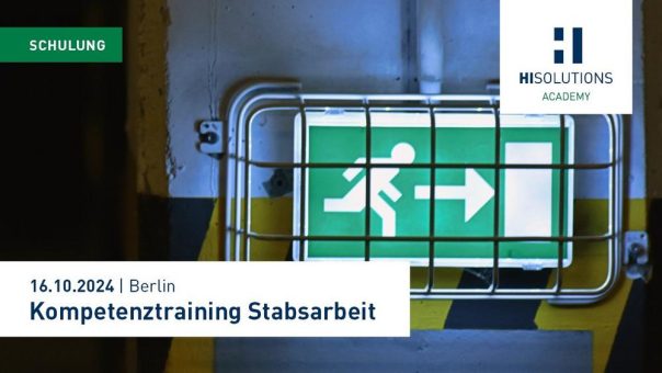 HiAcademy: Kompetenztraining Stabsarbeit (Schulung | Berlin)