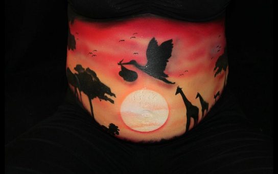 Bodypainting – Babybauch-Special (Unterhaltung / Freizeit | Bad Sulza)