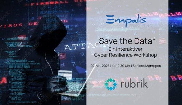 Save the Data-Workshop mit Rubrik und Empalis: IT-Krimi mit Dinner (Seminar | Ludwigsburg)