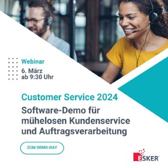 Demo Day Customer Service 2024 (Webinar | Online)