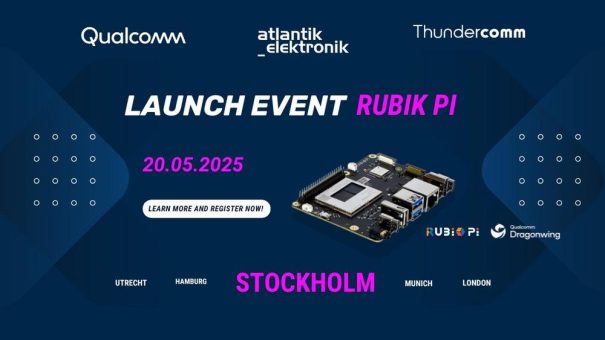 Interactive RUBIK Pi Launch Event in Stockholm (Seminar | Stockholm)