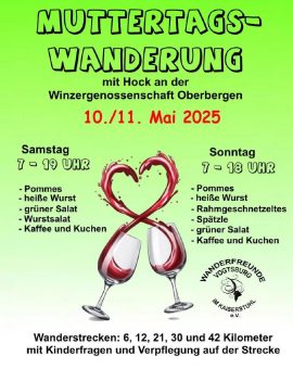 Muttertags-Wanderung der Wanderfreunde Vogtsburg (Unterhaltung / Freizeit | Vogtsburg im Kaiserstuhl)