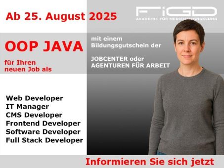 Jetzt OOP Java lernen – objektorientiert, praxisnah, zukunftsfest (Schulung | Berlin)