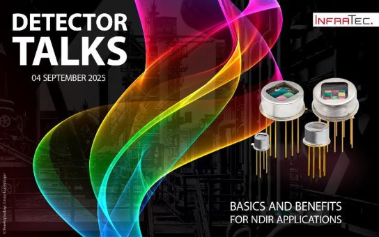 Detector Talks 2025 – Basics and Benefits for NDIR-Applications (Webinar | Online)