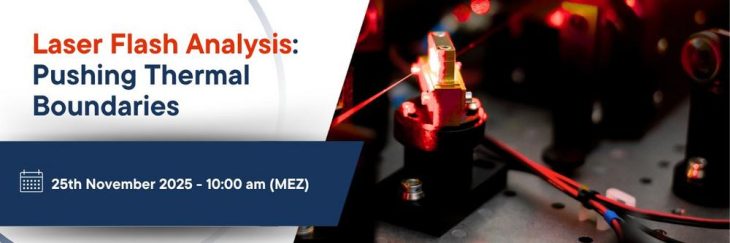 Pushing Thermal Boundaries with Laser Flash Analysis (Webinar | Online)