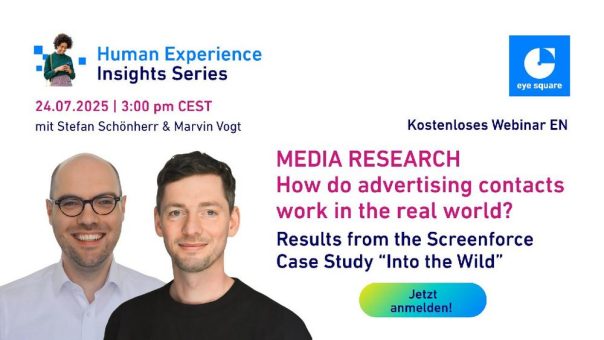 Medienforschung unter maximal natürlichen Bedingungen. Die Studie „Into the Wild“ untersucht die Wir (Webinar | Online)