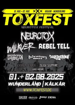 TOXFEST 2025 – THE MOST TOXIC FESTIVAL AM RHEIN (Unterhaltung / Freizeit | Kalkar)