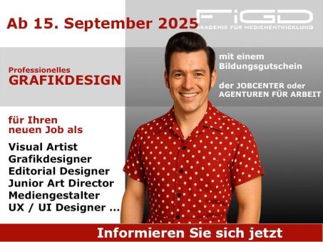 Professionelles Grafikdesign – Online-Weiterbildung mit Bildungsgutschein ab 15. September 2025 (Schulung | Online)