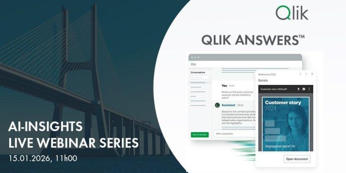 Live-Webinar: KI Insights Webinarreihe – Qlik Answers (Webinar | Online)