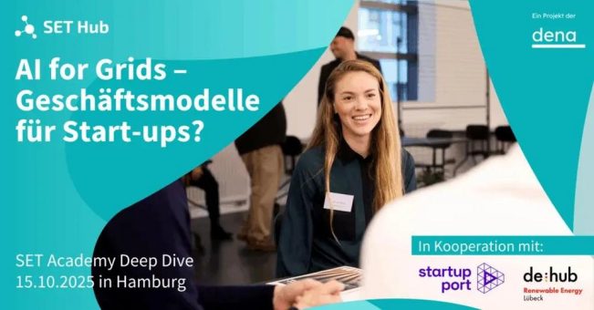 AI for Grids – Geschäftsmodelle für Startups? (Konferenz | Hamburg)