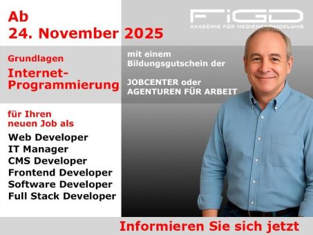 Online-Weiterbildung Webentwicklung – HTML, CSS, JavaScript & Co (Schulung | Online)