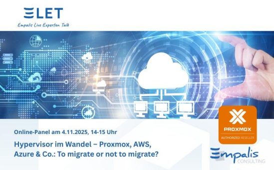 Hypervisor im Wandel – Proxmox, AWS, Azure & Co.: To migrate or not to migrate? (Webinar | Online)