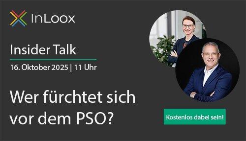InLoox Insider Talk: Wer fürchtet sich vor dem PSO? (Webinar | Online)