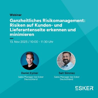 Ganzheitliches Risikomanagement: Risiken auf Kunden- und Lieferantenseite erkennen und minimieren (Webinar | Online)