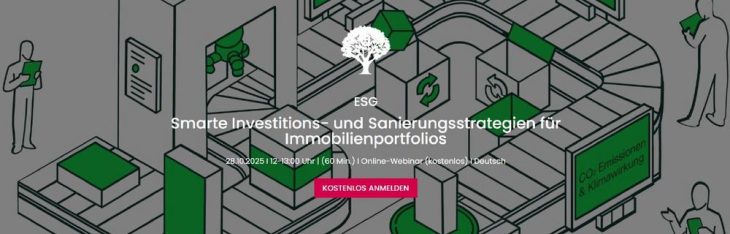 Smarte Investitions- und Sanierungsstrategien für Immobilienportfolios (Webinar | Online)