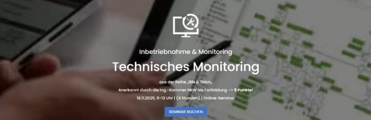 Technisches Monitoring (Seminar | Online)