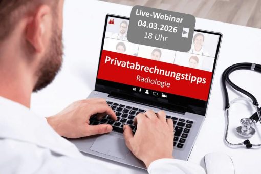 Privatabrechnungstipps Radiologie (Webinar | Online)