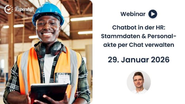 Webinar – Chatbots in der HR: Stammdaten & Personalakte per Chat verwalten (Webinar | Online)