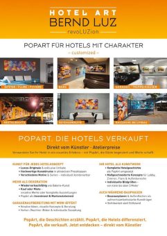 PopArt für Hotels mit Charakter (Messe | Stuttgart)