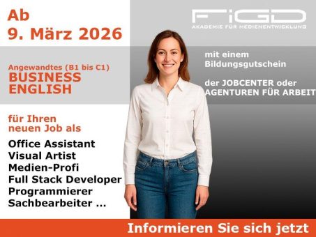 Weiterbildung Business English (B1–C1) mit Bildungsgutschein (Schulung | Berlin)